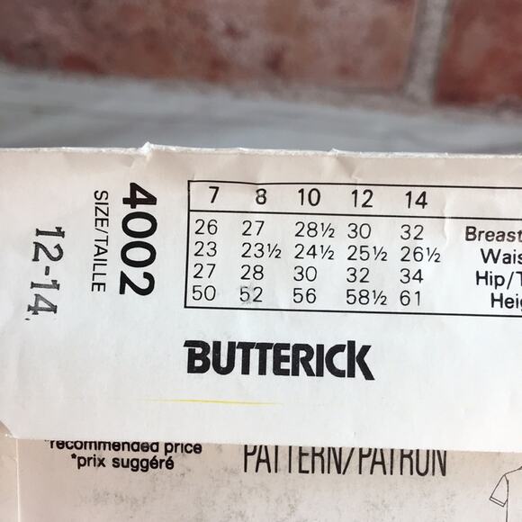 Vintage 1989 Busybodies by Butterick Sewing Pattern 4002 Girl's/Boy's - Picture 8 of 12